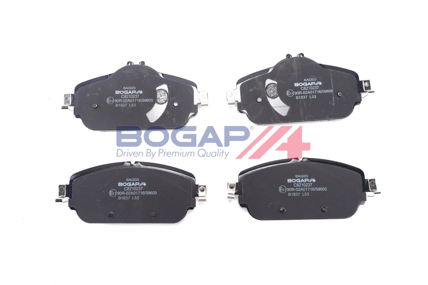 BOGAP C8210237 Brake Pad Set, Disc Brake | ML Performance Car Parts