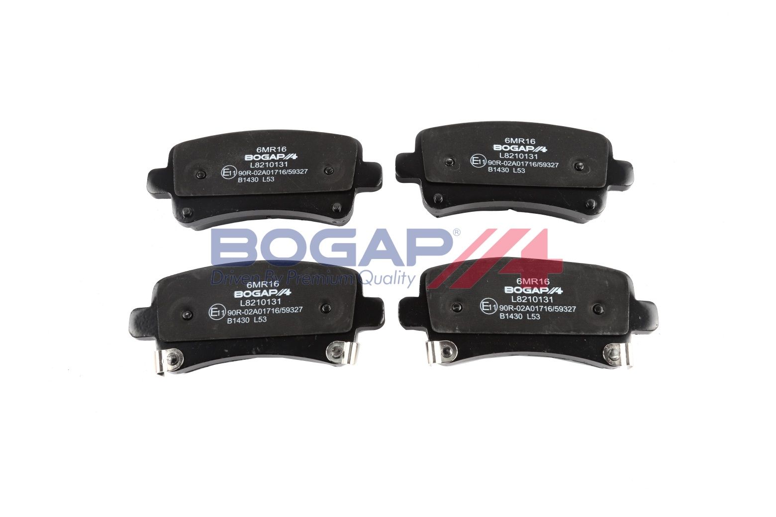 BOGAP L8210131 Brake Pad Set, Disc Brake | ML Performance Car Parts