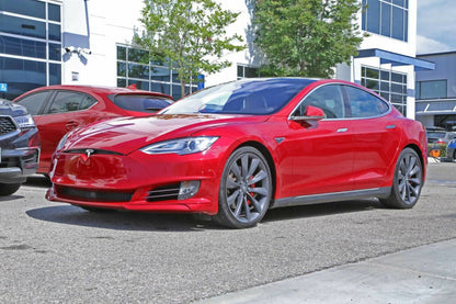 UNPLUGGED PERFORMANCE UP-MS-102-1.1 REFRESH FRONT FASCIA SYSTEM (0 SENSOR), UNPAINTED FOR TESLA MODEL S PRE-2016.5
