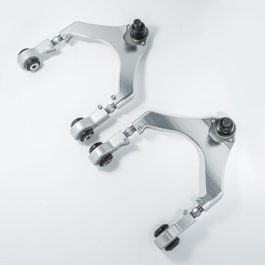 UNPLUGGED PERFORMANCE UP-M3MY-315-1.4 BILLET ADJUSTABLE FRONT UPPER CONTROL ARM SET - ULTIMATE EDITION FOR TESLA MODEL 3 / MODEL Y