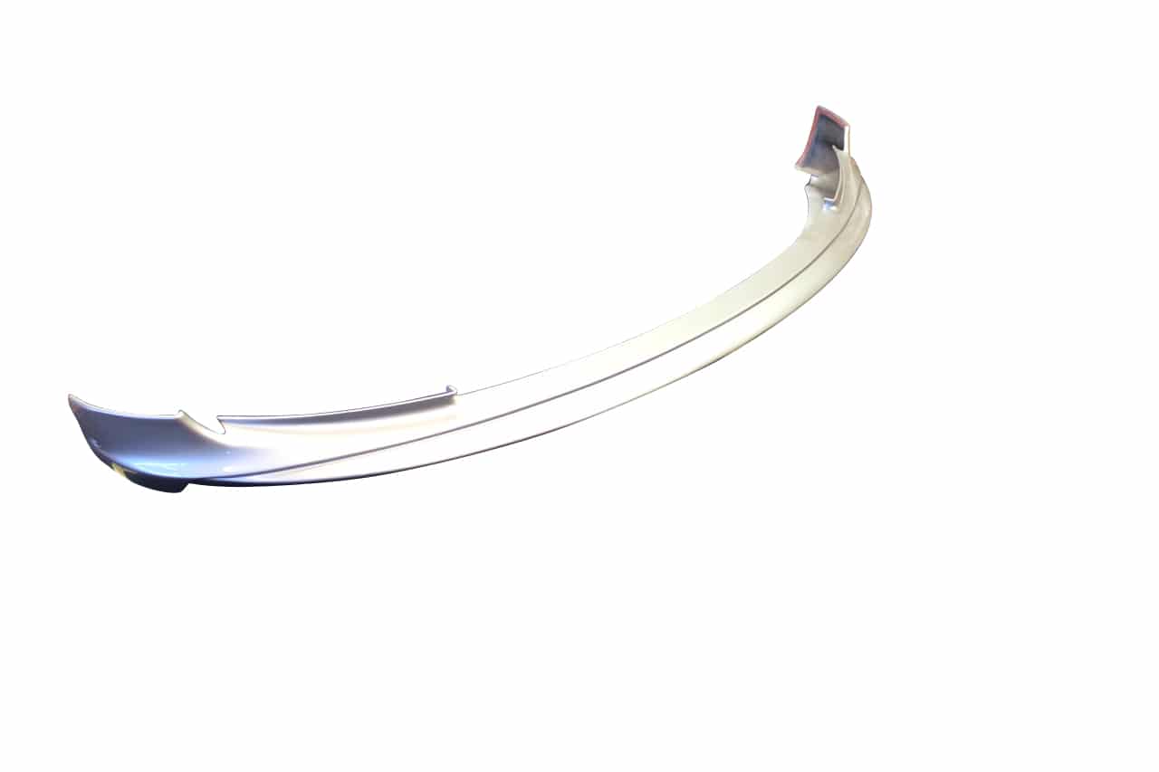 UNPLUGGED PERFORMANCE UP-M3-301-6.1 FRONT LIP SPOILER, PAINTED SILVER METALLIC FOR TESLA MODEL 3