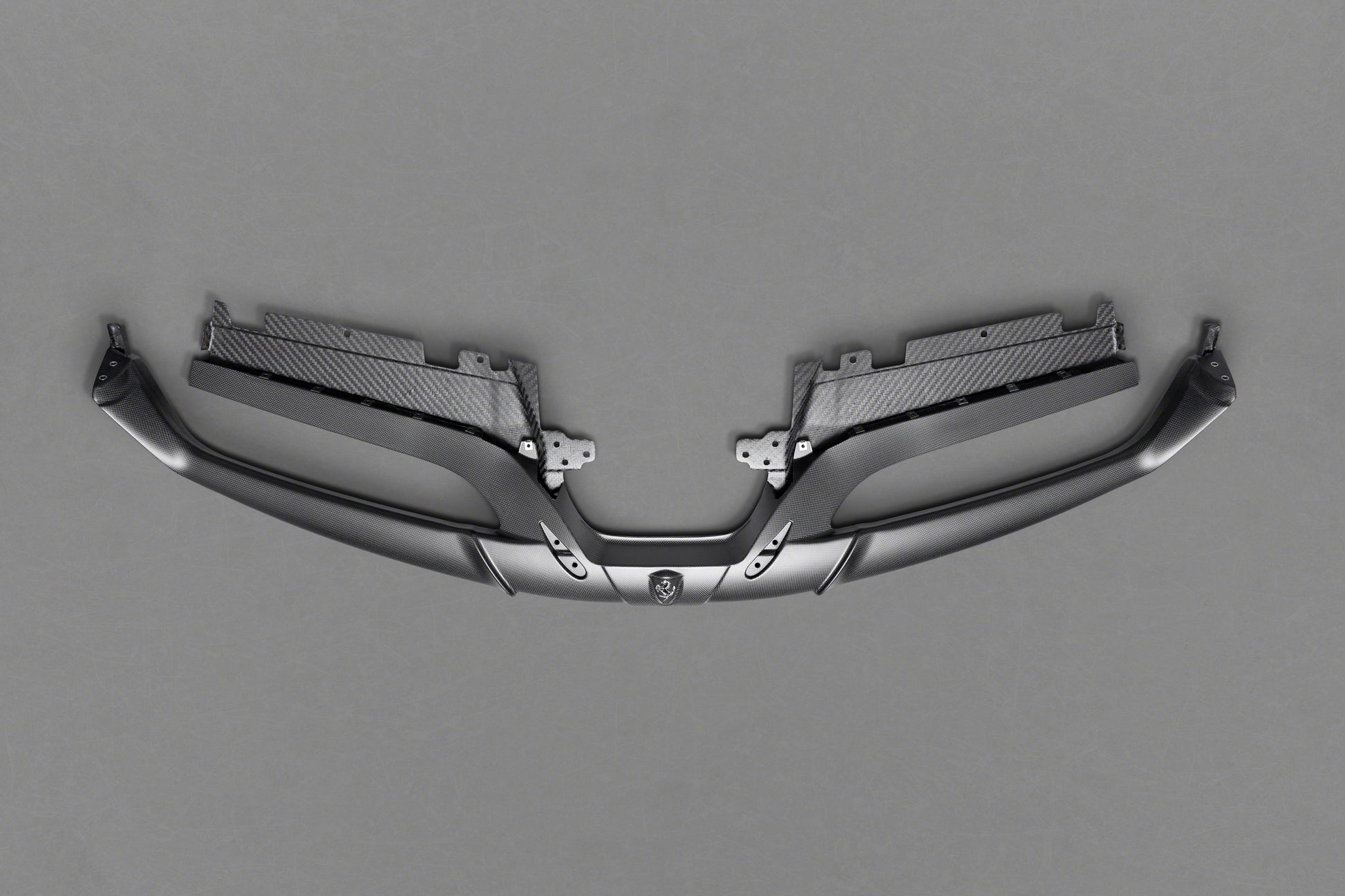 Capristo 03FE08710007LG Ferrari 488 Carbon Front Spoiler 