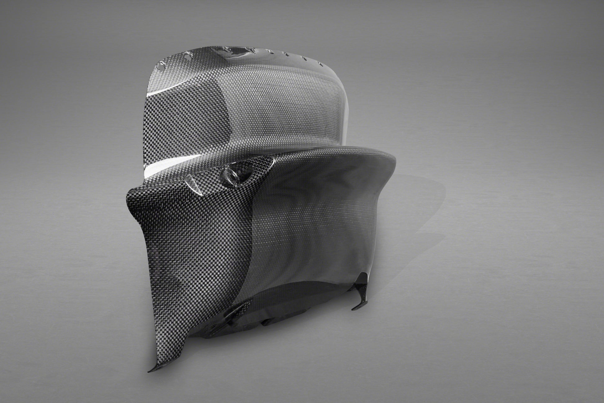 Capristo 03FE08710007LG Ferrari 488 Carbon Front Spoiler 