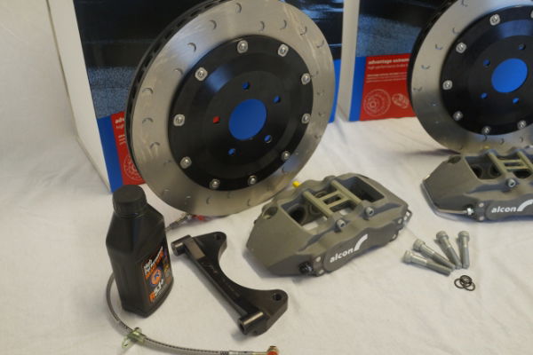 Alcon F97ZG02-23F7E(CR) Club Race Front Kit 365mm: Evo X