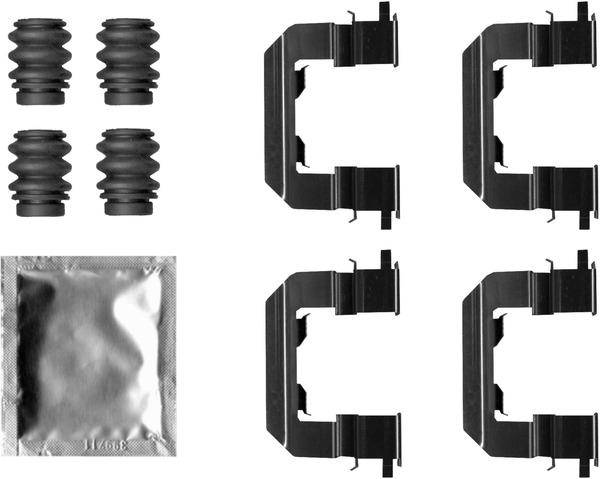 TEXTAR 82549500 Brake Pad Fitting Kit