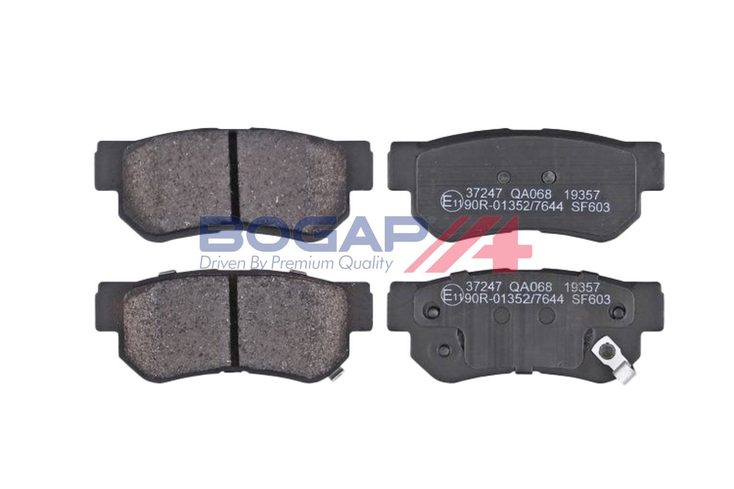 BOGAP Y8210286 Brake Pad Set, Disc Brake | ML Performance Car Parts