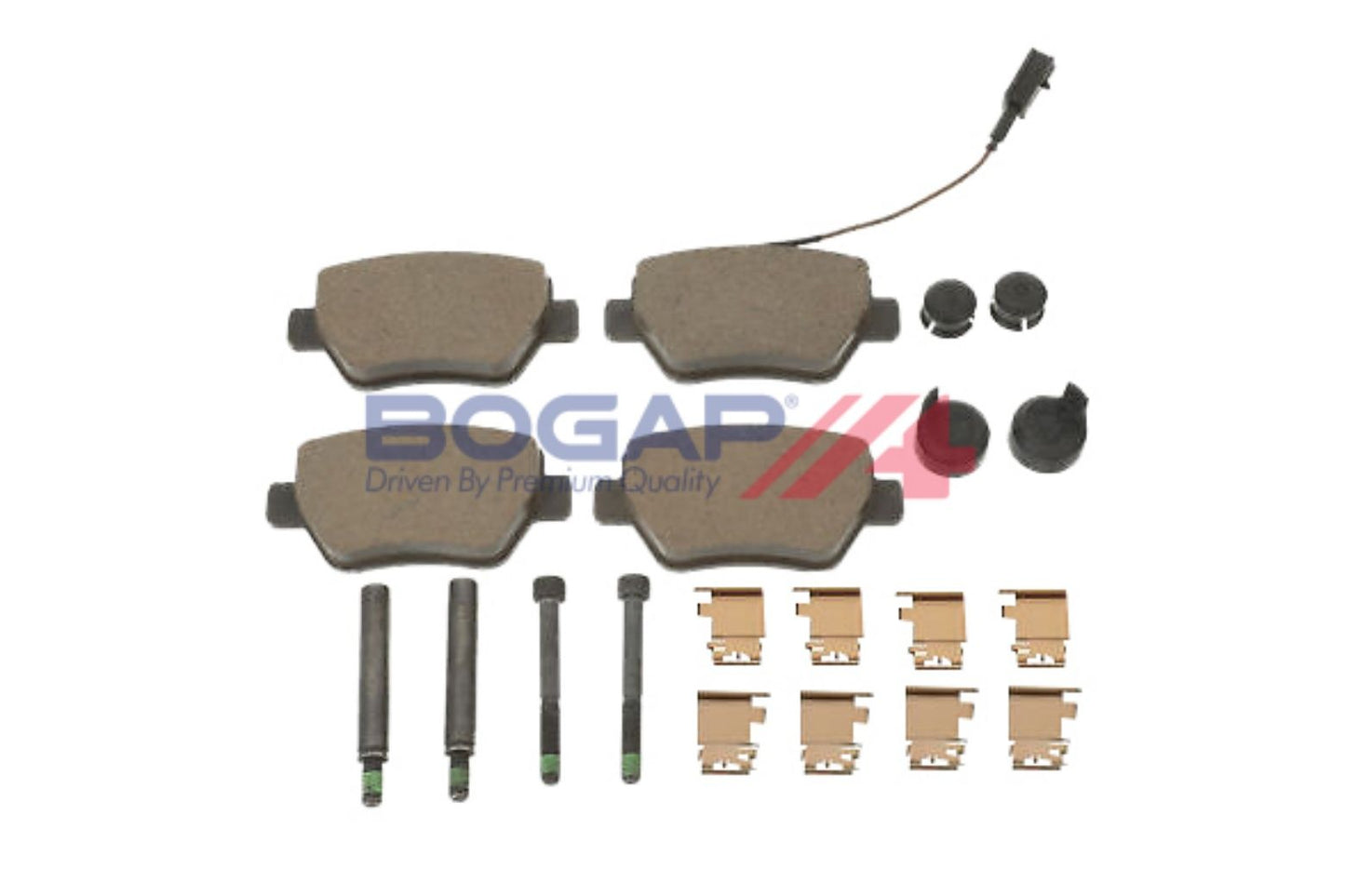 BOGAP W8210109 Brake Pad Set, Disc Brake | ML Performance Car Parts