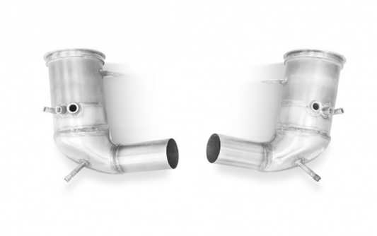 TUBI STYLE TSPO992C19.303.A PORSCHE 992 CARRERA & CARRERA S 200 CELLS CATALYTIC CONVERTERS KIT