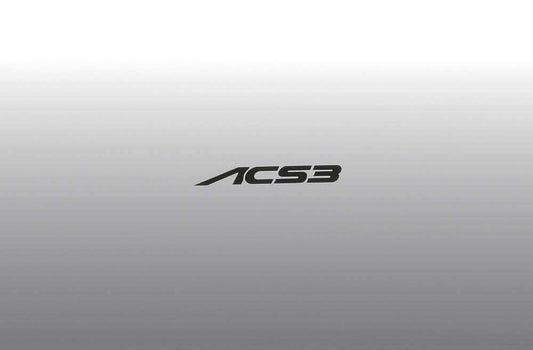 AC Schnitzer 5114461108 2D Gloss Black Badge for BMW, MINI