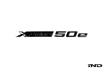 IND G05 G06 G07 xDrive / sDrive Painted Trunk Emblem