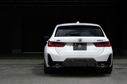 3D Design G20 3-Series LCI M-Sport Carbon Rear Diffuser - 2-Tip