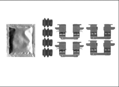 TEXTAR 82539900 Brake Pad Fitting Kit