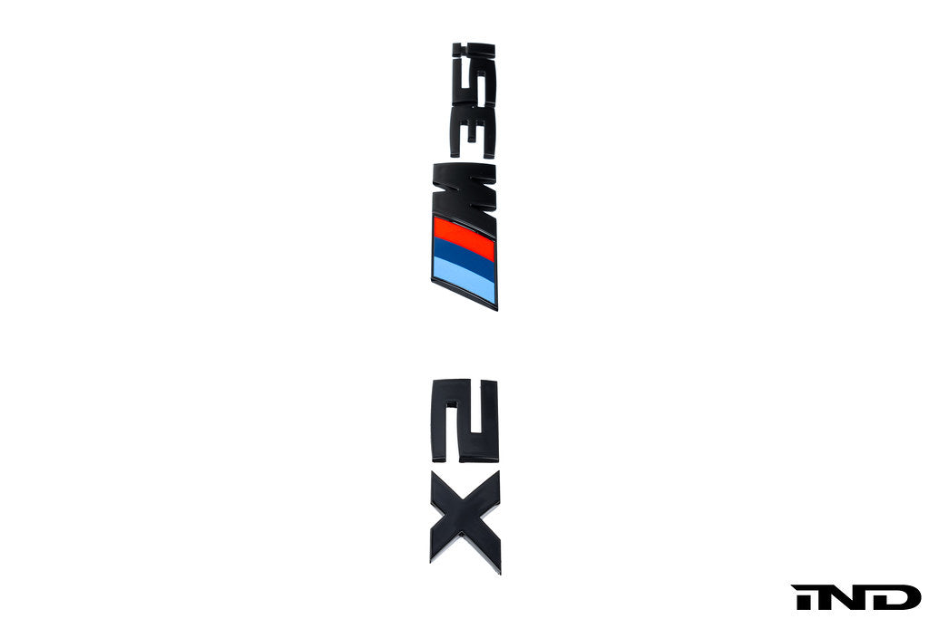 IND U10 X2 M35i Painted Trunk Emblem