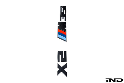 IND U10 X2 M35i Painted Trunk Emblem