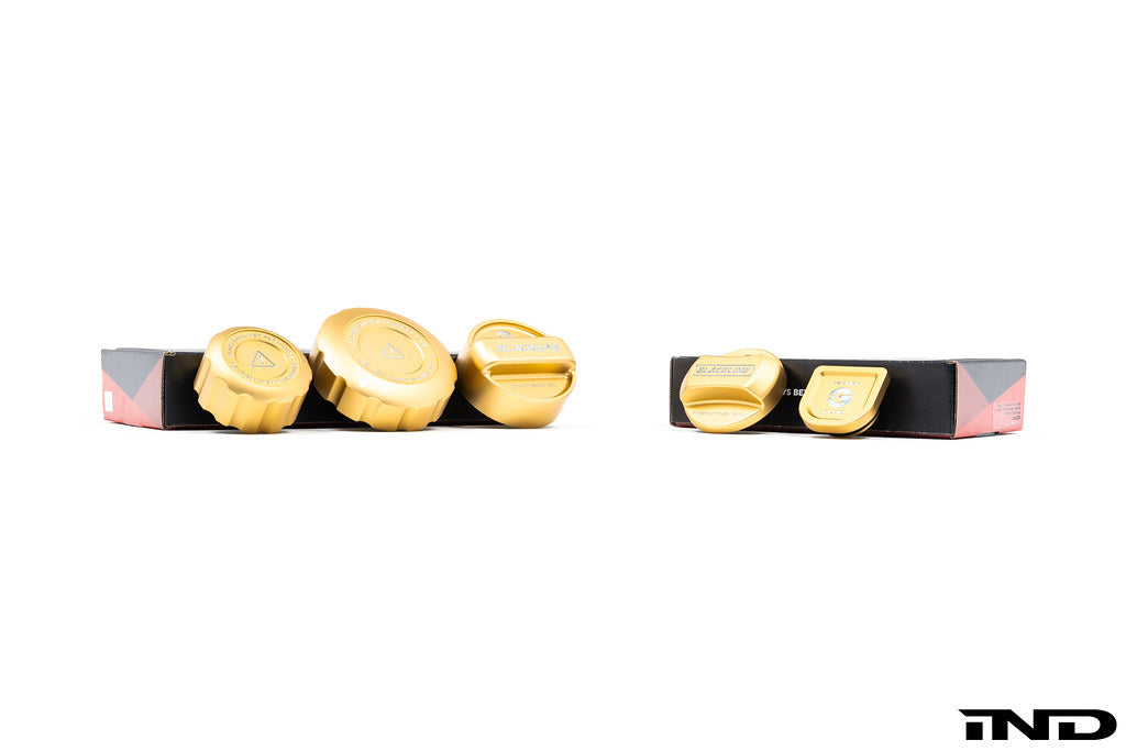 Goldenwrench Blackline Performance BMW M Car (S58) CCB Gold Cap Set