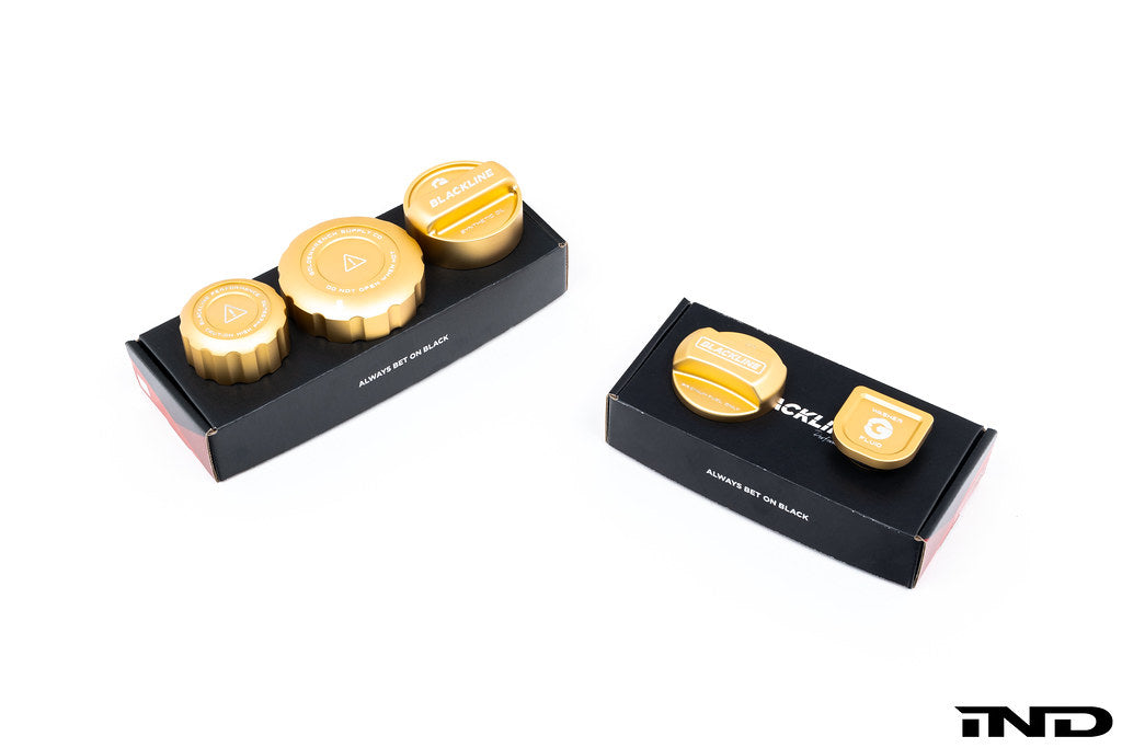 Goldenwrench Blackline Performance BMW M Car (S58) CCB Gold Cap Set