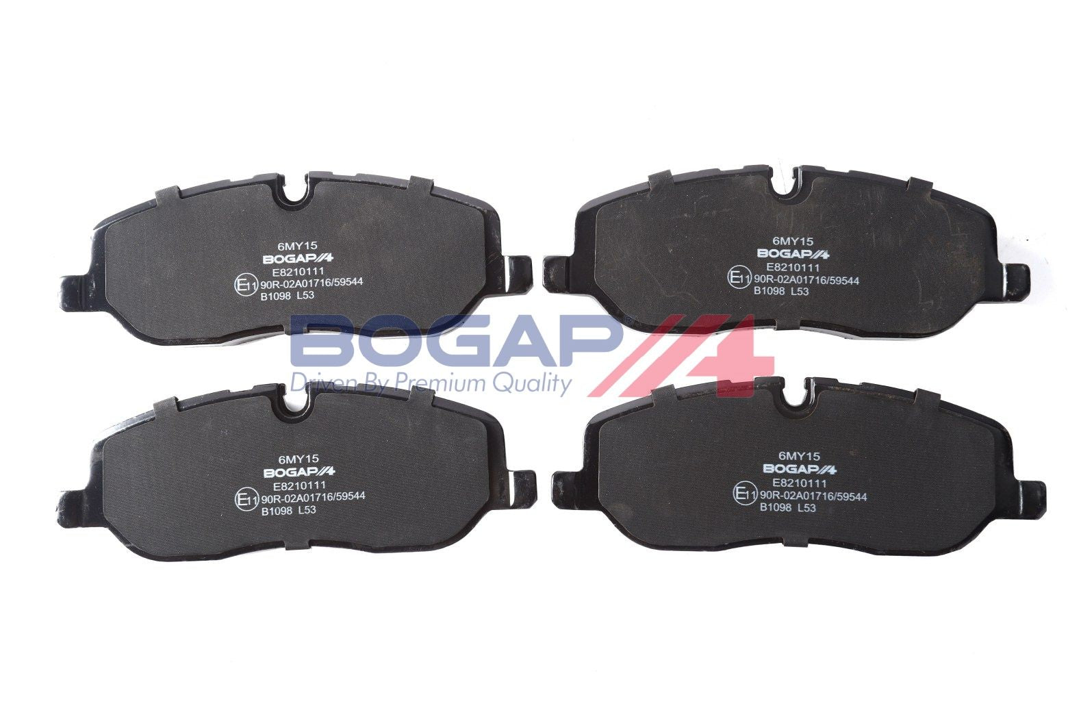 BOGAP E8210111 Brake Pad Set, Disc Brake | ML Performance Car Parts