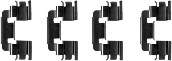 TEXTAR 82060400 Brake Pad Fitting Kit