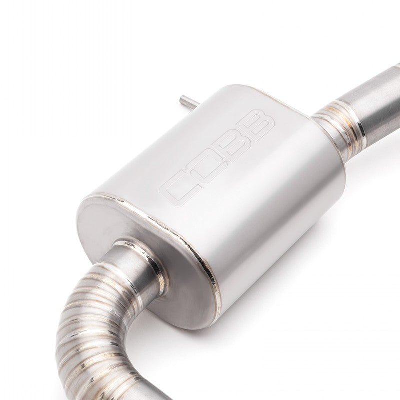 COBB 5V4160 CAT-BACK EXHAUST SYSTEMS TITANIUM FOR VOLKSWAGEN GOLF GTI (MK8) 2022-