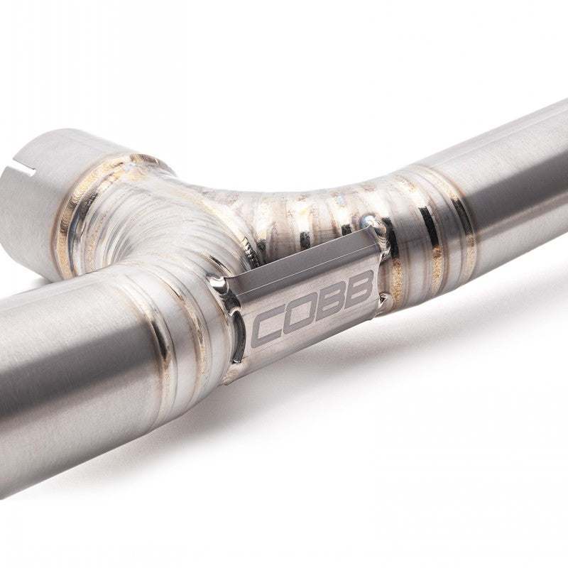 COBB 5V4160 CAT-BACK EXHAUST SYSTEMS TITANIUM FOR VOLKSWAGEN GOLF GTI (MK8) 2022-