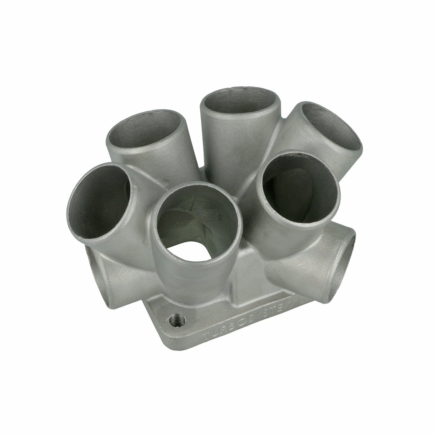 Turbozentrum 290628 6-Cylinder Stainless Steel Turbo Collector T4 Twinscroll (int. WG & ext. WG)