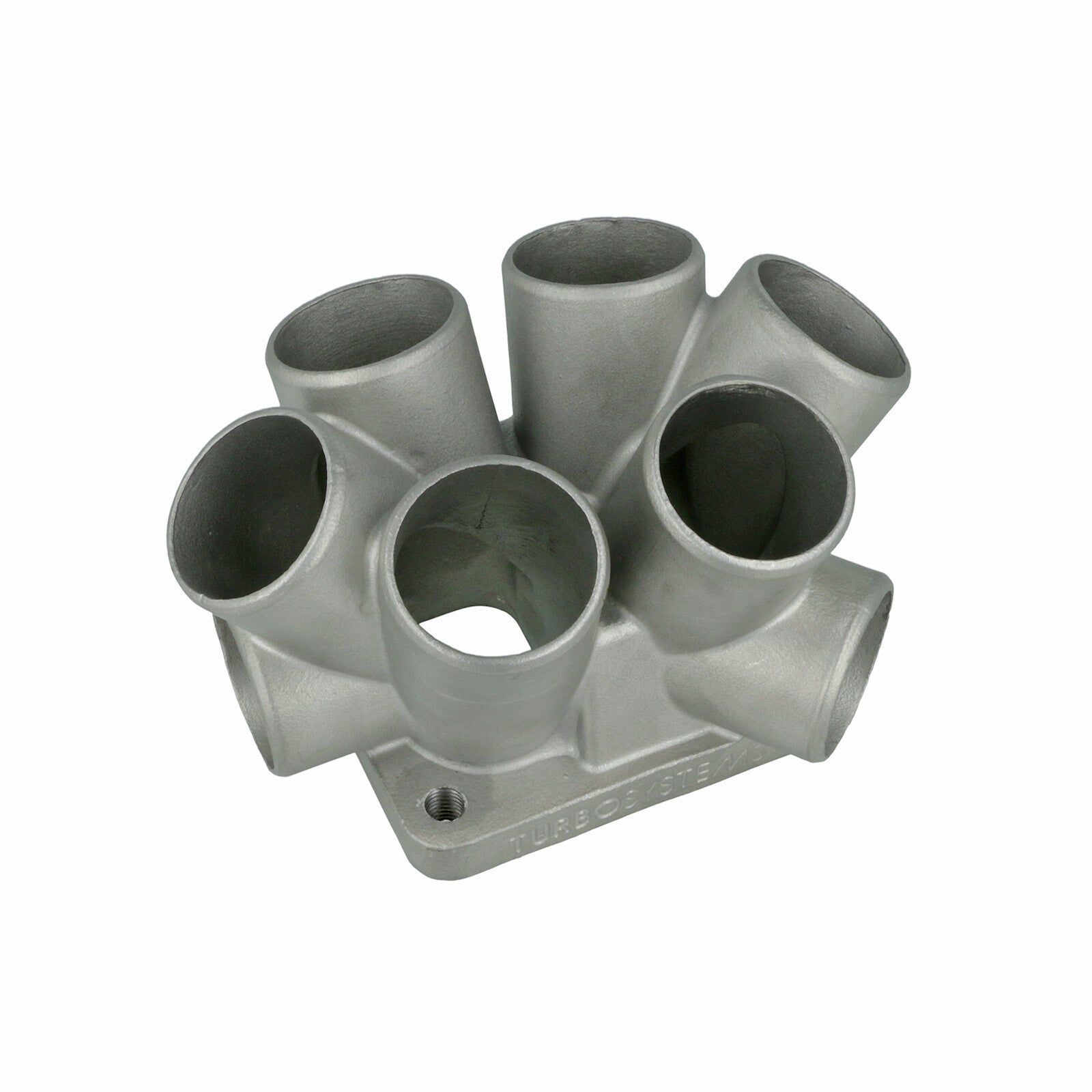 Turbozentrum 290628 6-Cylinder Stainless Steel Turbo Collector T4 Twinscroll (int. WG & ext. WG)