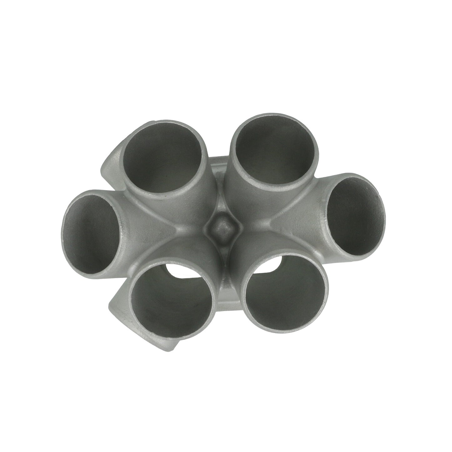 Turbozentrum 290628 6-Cylinder Stainless Steel Turbo Collector T4 Twinscroll (int. WG & ext. WG)