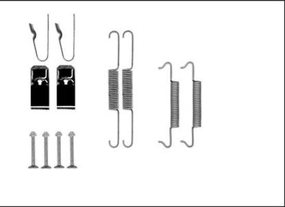 TEXTAR 97043200 Brake Shoe Fitting Kit