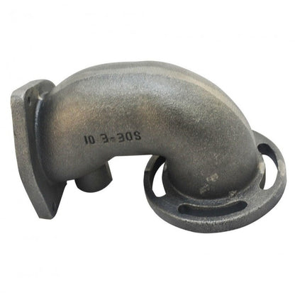 Turbozentrum 249082 63,5mm 90° Guss Downpipe fur Golf 4 fur Turbokrummer TMW08T3