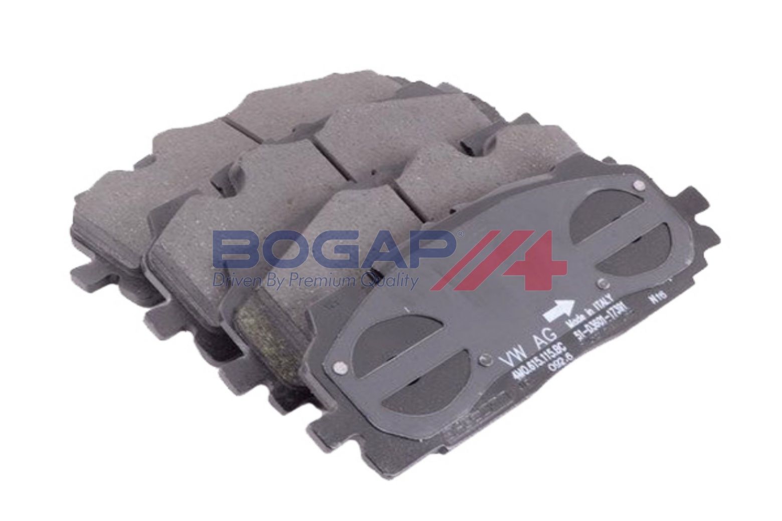BOGAP A8210266 Brake Pad Set, Disc Brake | ML Performance Car Parts