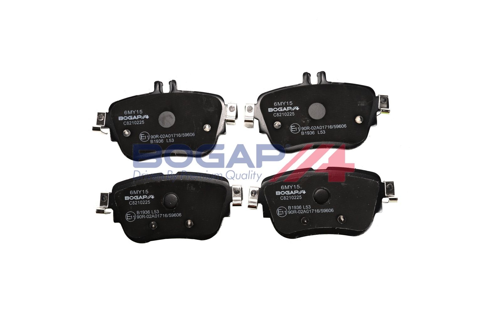 BOGAP C8210225 Brake Pad Set, Disc Brake | ML Performance Car Parts