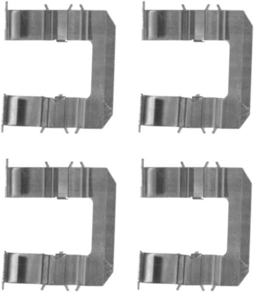 TEXTAR 82508500 Brake Pad Fitting Kit