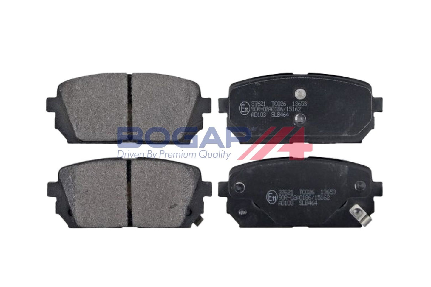 BOGAP Y8210221 Brake Pad Set, Disc Brake | ML Performance Car Parts