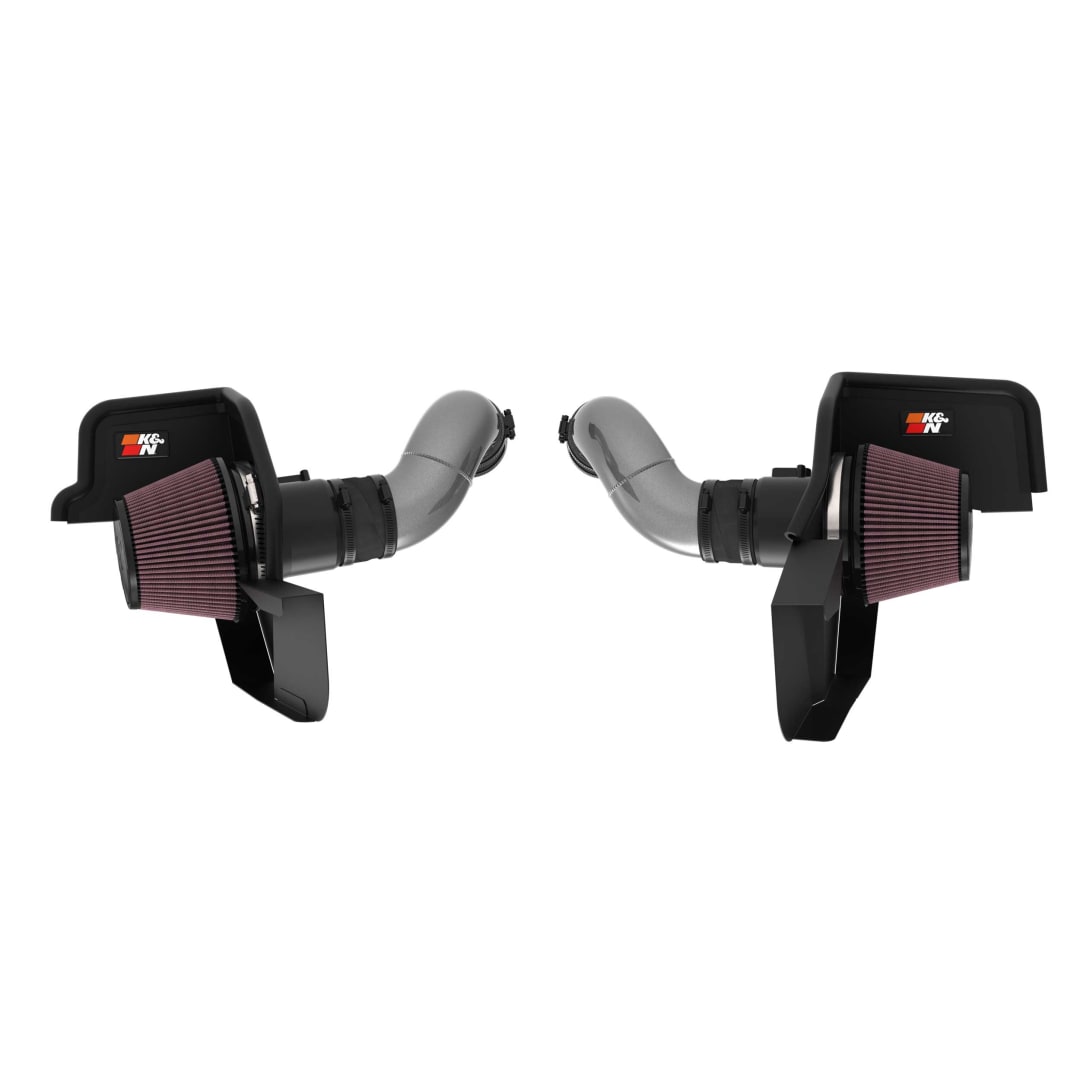 K&N 69-3541TC Cold Air Intake - High-flow, Aluminum Tube - TYPHOON: FORD MUSTANG V8-5.0L