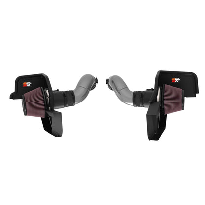 K&N 69-3541TC Cold Air Intake - High-flow, Aluminum Tube - TYPHOON: FORD MUSTANG V8-5.0L