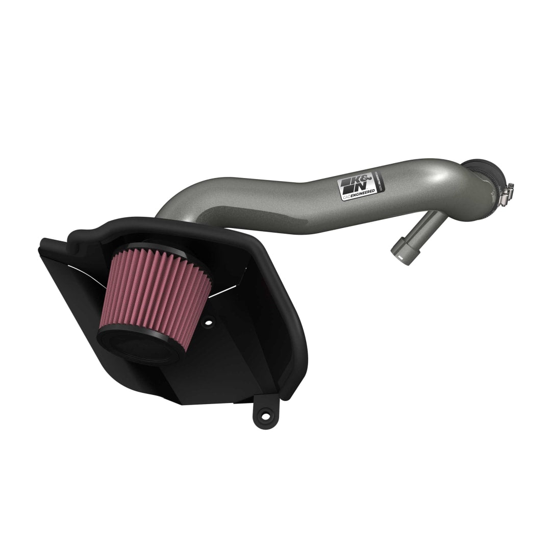 K&N 69-9510TC Cold Air Intake - High-flow, Aluminum Tube - VW GOLF R L4-2.0L TURBO