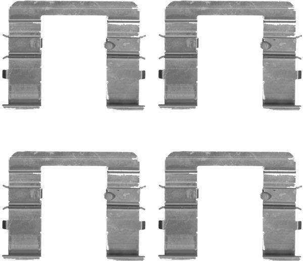 TEXTAR 82074300 Brake Pad Fitting Kit