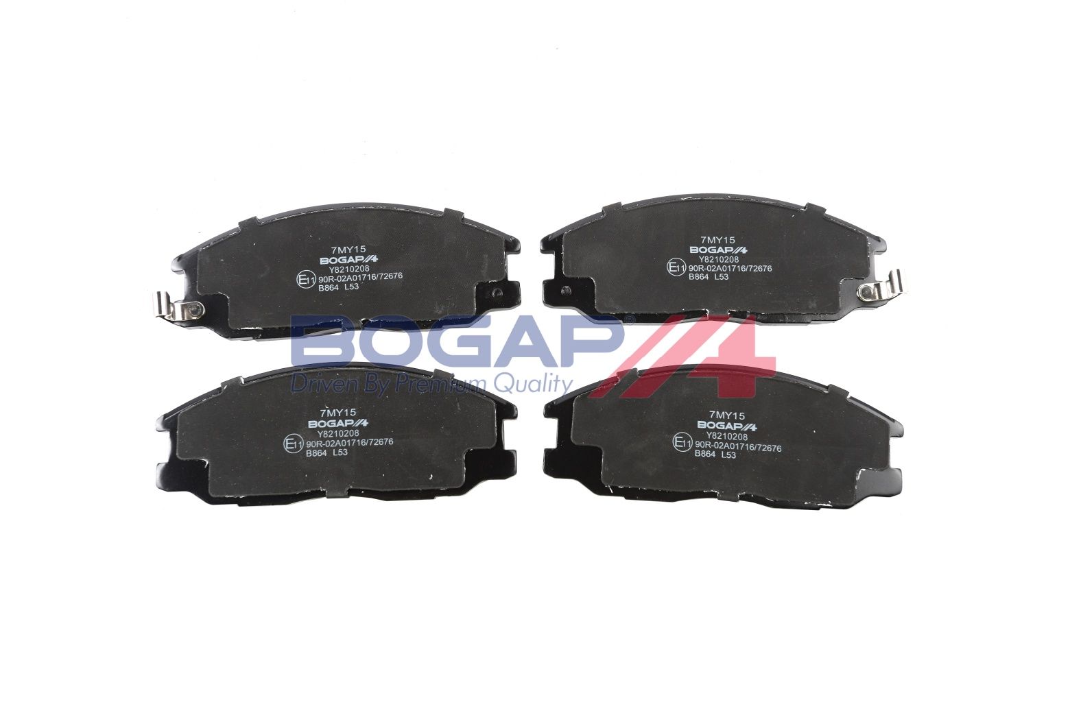 BOGAP Y8210208 Brake Pad Set, Disc Brake | ML Performance Car Parts