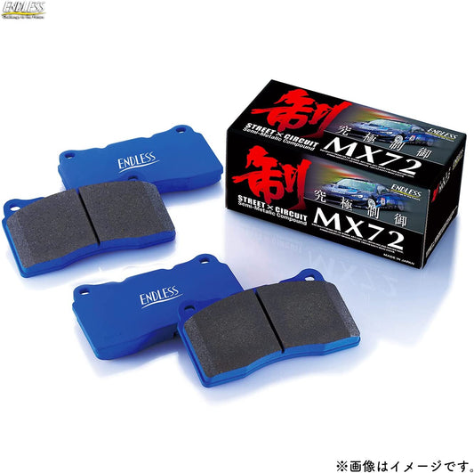 Endless EP511 MX72 Brake Pad Rear Mazda Accela BM5FP BM5AP | ML Performance Car Parts