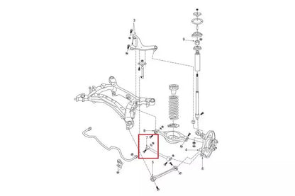 HARDRACE HR7248 Rear Lower Arm Bushing Infiniti G series, Nissan Skyline, Z-series