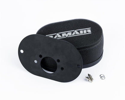 Ramair RS2V2-247-401 Carburettor Foam Air Filter with Baseplate to fit SU HIF6, HIF44 1.7in - 25mm Internal Height