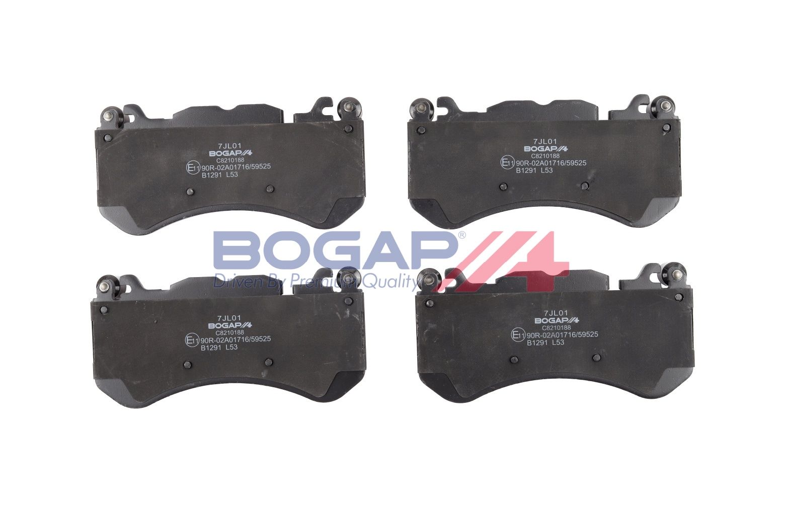 BOGAP C8210188 Brake Pad Set, Disc Brake | ML Performance Car Parts