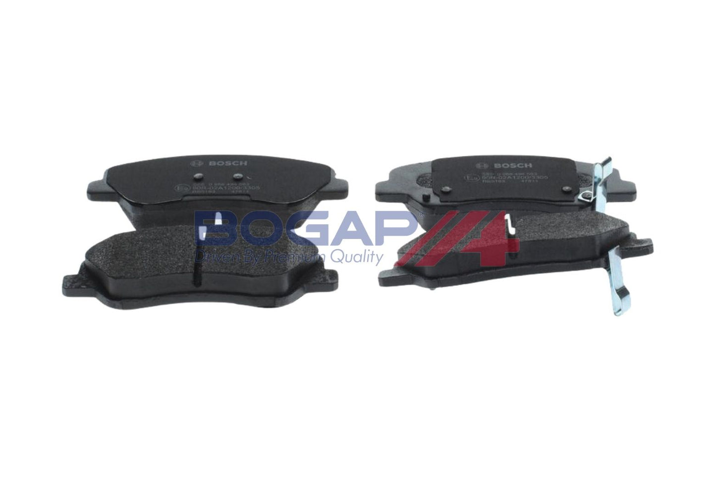 BOGAP Y8210257 Brake Pad Set, Disc Brake | ML Performance Car Parts