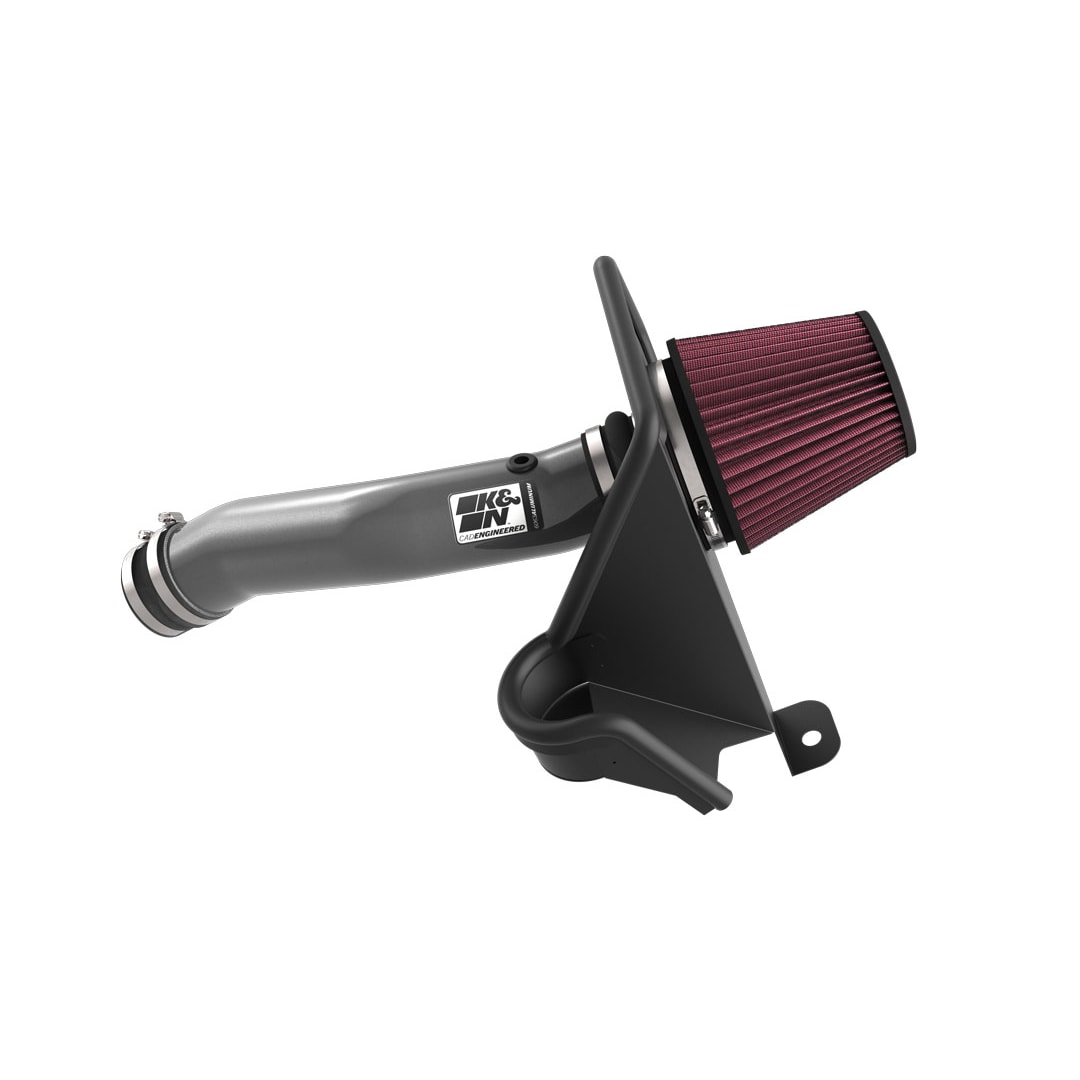 K&N 77-1587KC Cold Air Intake - High-flow, Aluminum Tube - JEEP GRAND CHEROKEE L V6-3.6L