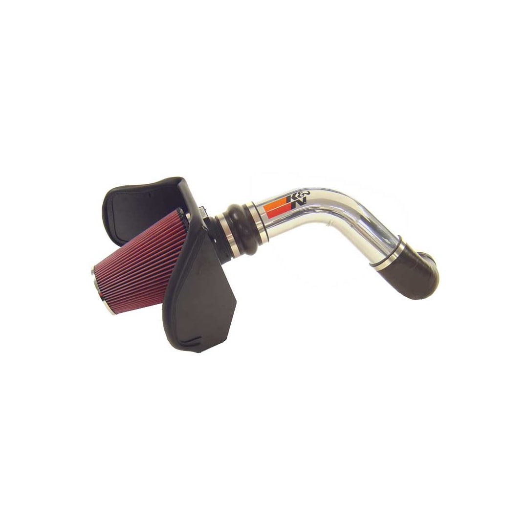 K&N 77-3031KP Cold Air Intake - High-flow, Aluminum Tube - CHEV SILV 2500HD/3500HD, V8-6.0L, 01-07, PO