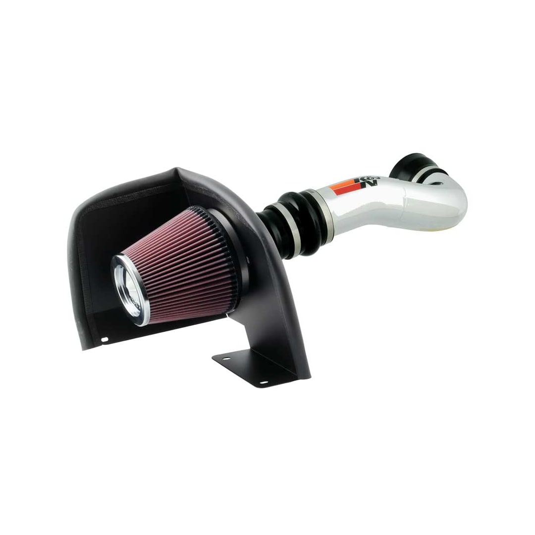 K&N 77-3058KP Cold Air Intake - High-flow, Aluminum Tube - CHEV/GMC/CADILLAC, V8-4.8/5.3/6.0/6.2