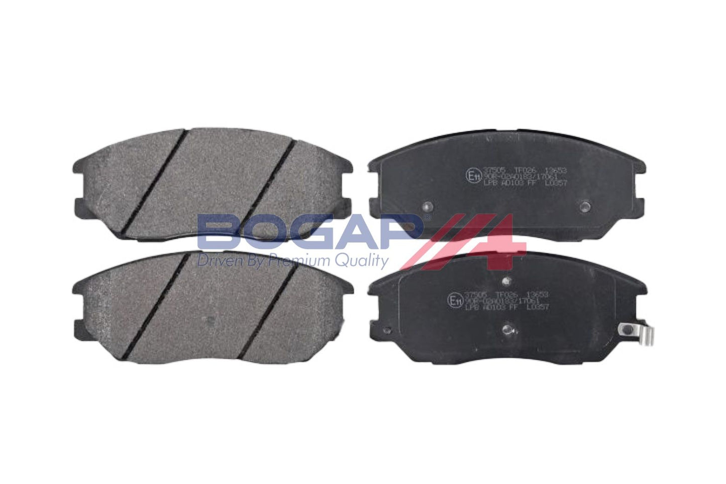 BOGAP Y8210209 Brake Pad Set, Disc Brake | ML Performance Car Parts