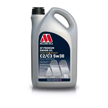 Millers Oils 6230 XF Premium C2/C3 5W-30 Fully Synthetic Engine Oil