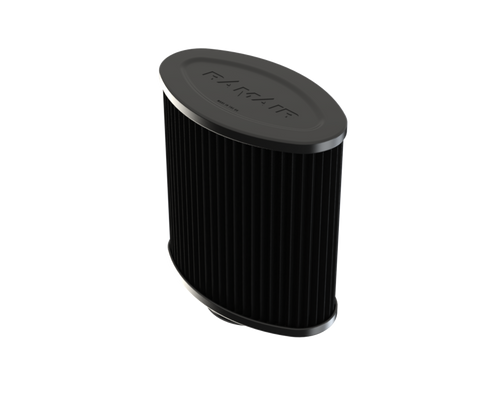 Ramair PR-CC-505-70 Pleated Oval Filter - 70mm ID