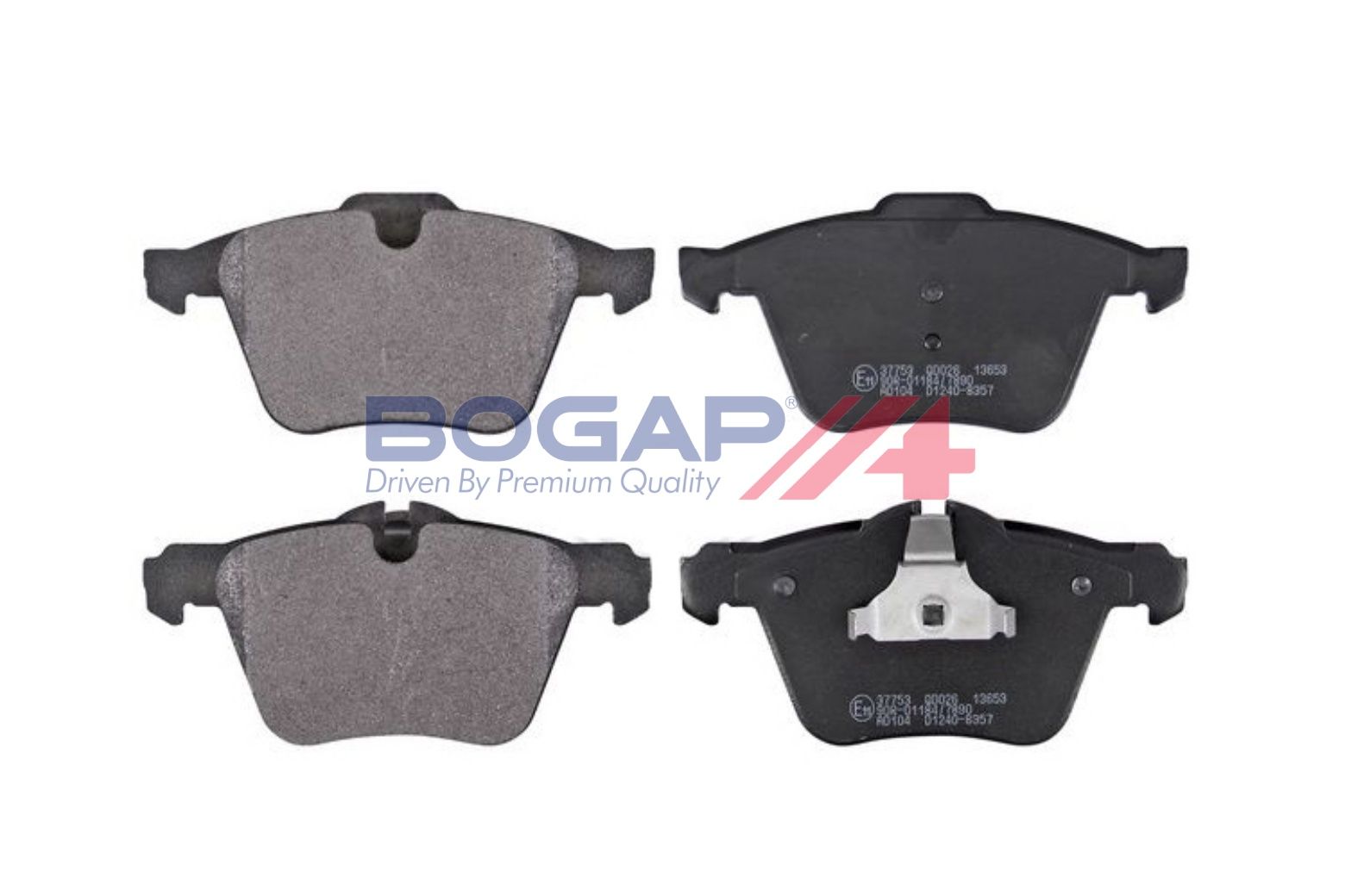 BOGAP J8210104 Brake Pad Set, Disc Brake | ML Performance Car Parts